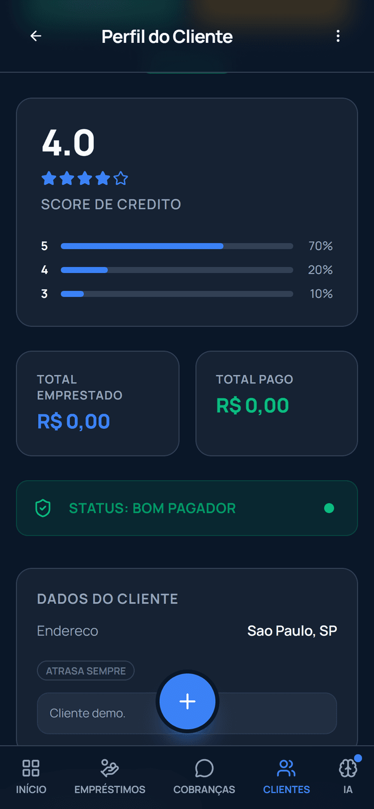 Gestao de Clientes - 3